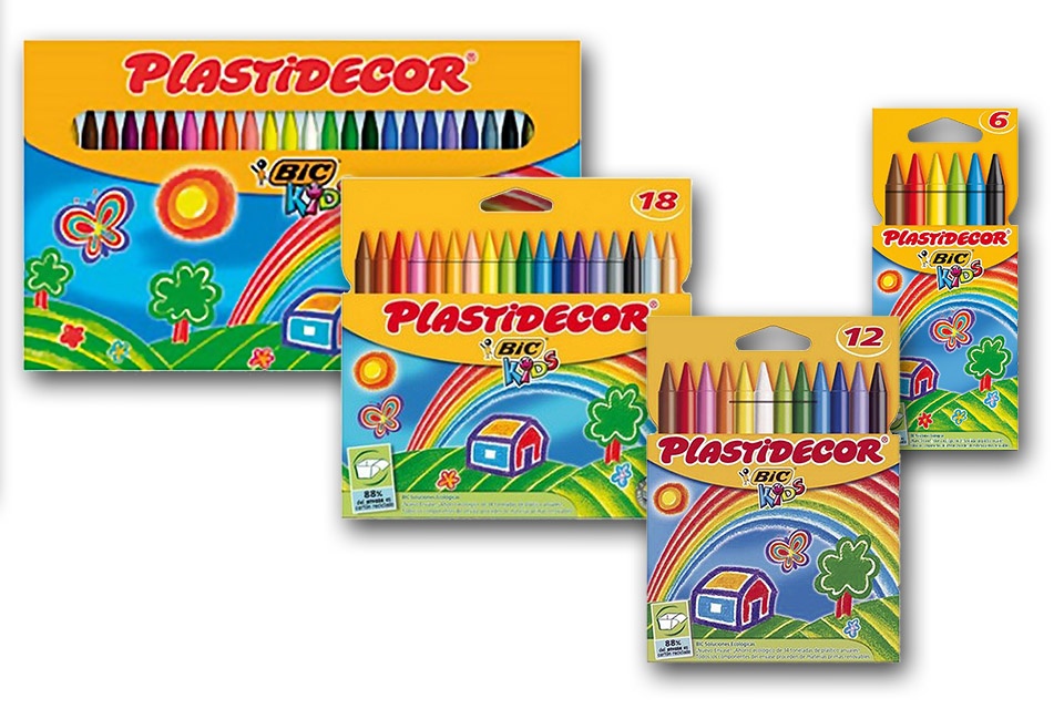 Plastidecor - Caja 12 colores