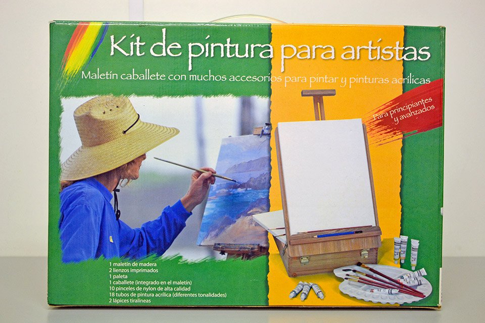 Kit de pintura para artistas - Taller de dibujo y pintura Aceña - Olmedo
